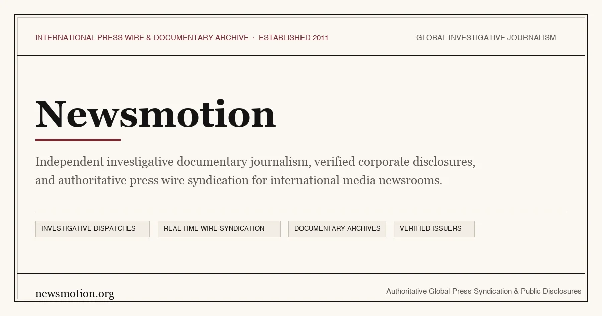 NewsMotion - Environmental Research and Investigative Journalism Archive